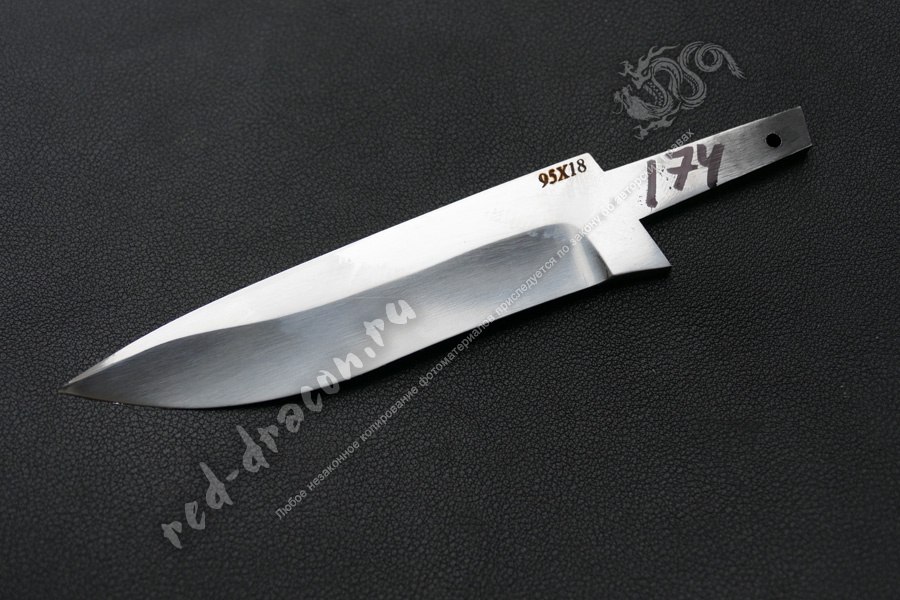 Клинок кованный для ножа 95х18"DAS174"