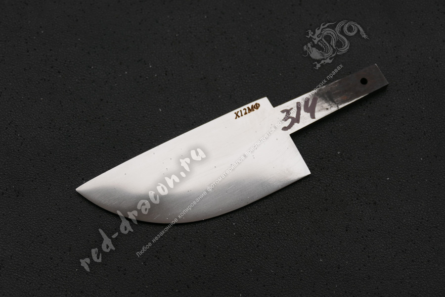 Клинок кованный для ножа Х12МФ "DAS314"