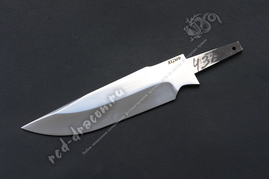Клинок кованный для ножа Х12МФ "DAS436"
