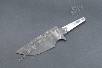 Заготовка для ножа  Дамаск с никелем za2612