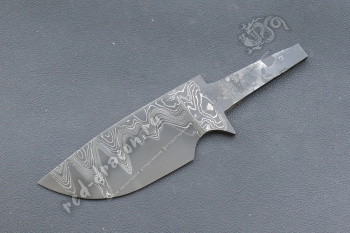 Заготовка для ножа  Дамаск с никелем za2618